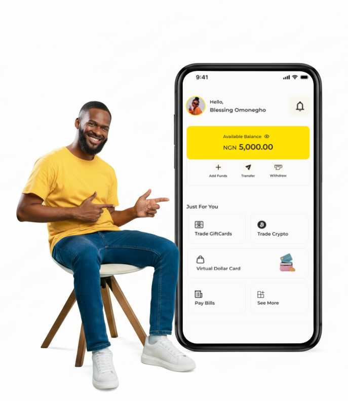 App screenshot on a phone